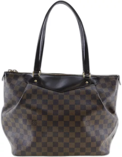 Louis Vuitton Brown Damier Ebene Canvas Westminister GM Tote Bag