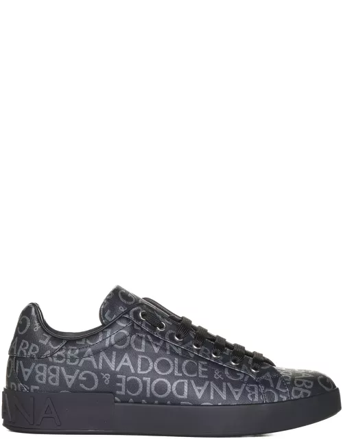 Dolce & Gabbana Portofino Jacquard Sneaker