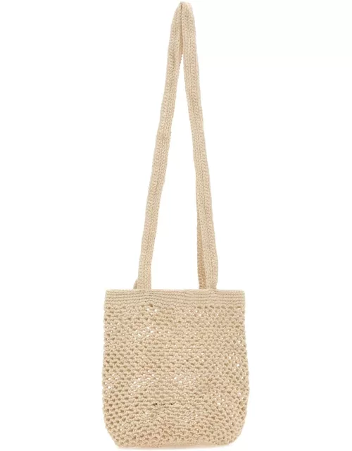 Gimaguas Sand Crochet Fisherman Shoulder Bag