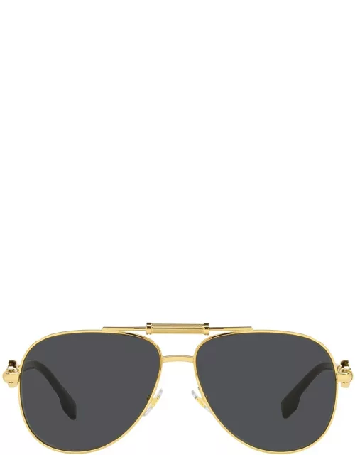 Versace Eyewear Ve2236 Gold Sunglasse