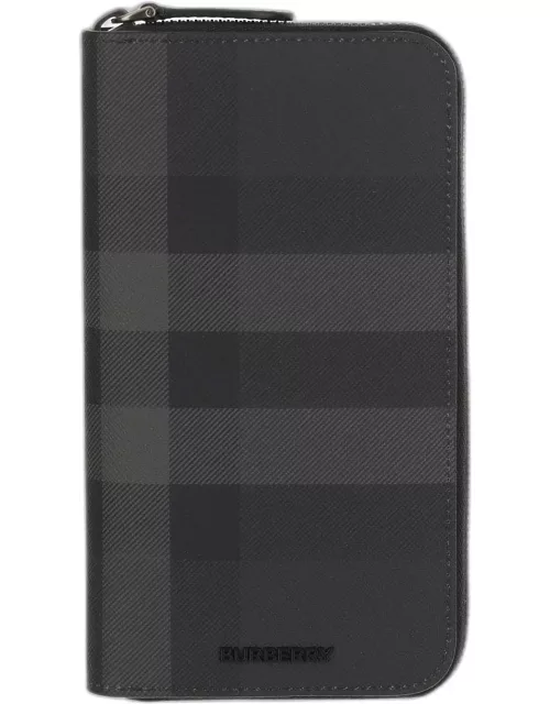 Burberry Printed E-canvas Wallet