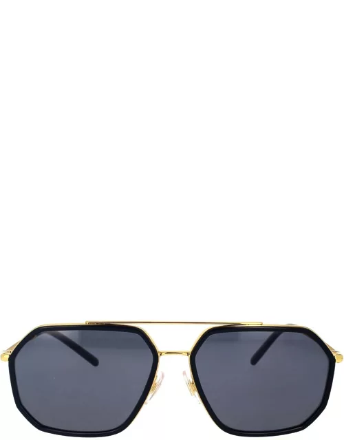 Dolce & Gabbana Eyewear Dg2285 Oro / Nero Sunglasse