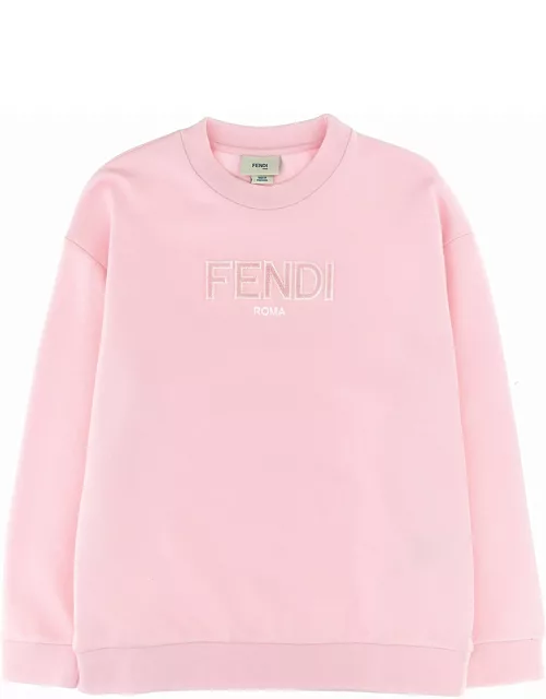 Fendi Flocked Logo Sweatshirt