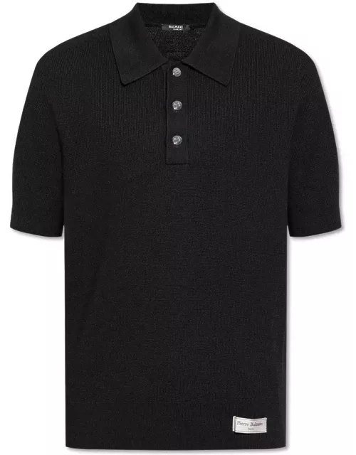 Balmain Short-sleeved Polo Shirt