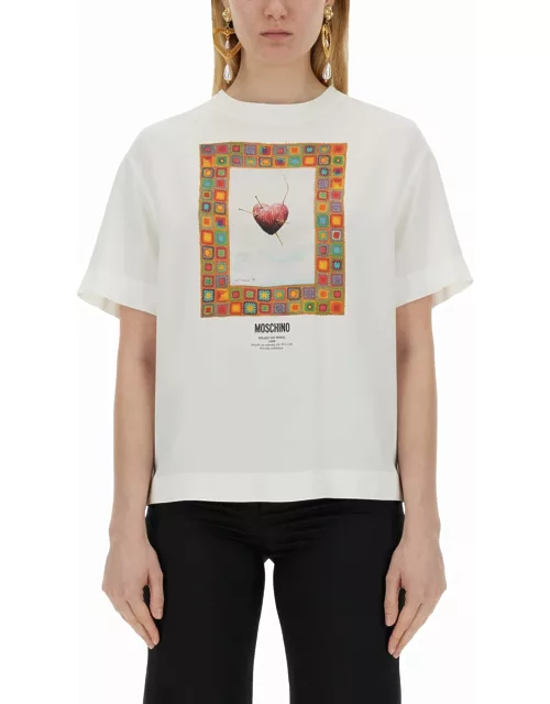 Moschino T-shirt heart