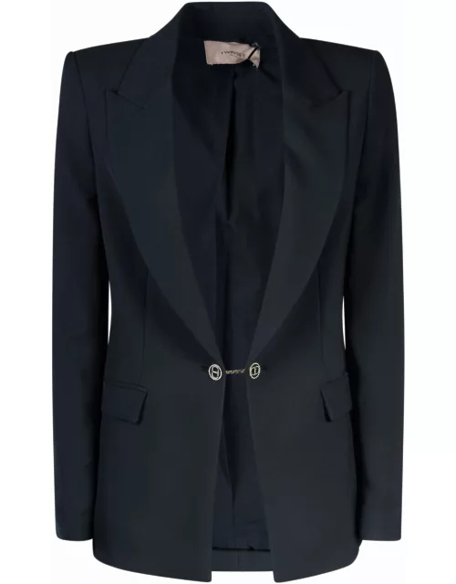 Buttoned Fitted Blazer TwinSet