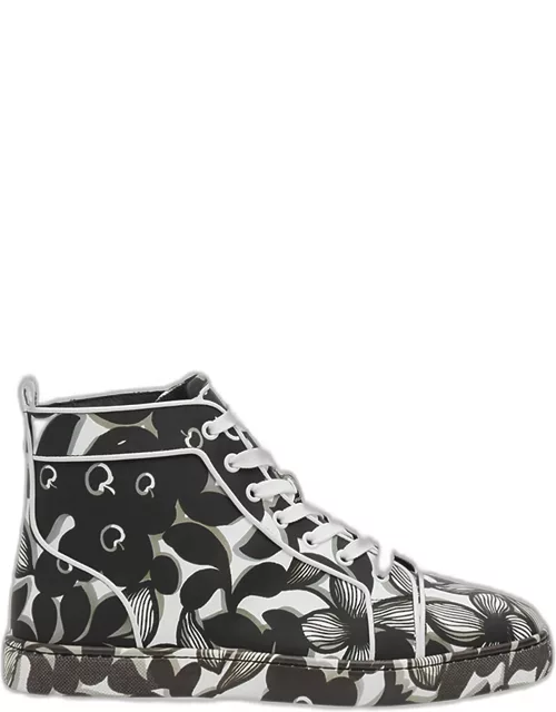 Men's Louis Orlato Gomm Petunia High-Top Sneaker