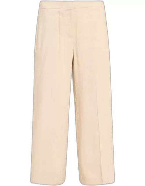 Brent Cropped Straight-Leg Pant