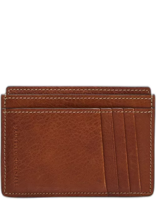 Men's Calf Leather Card Holder
