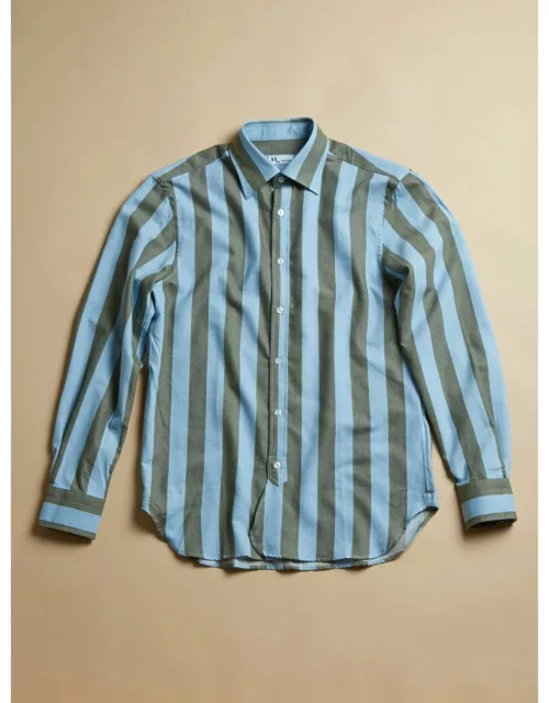 doppiaa Aalbenga Striped Cotton Shirt