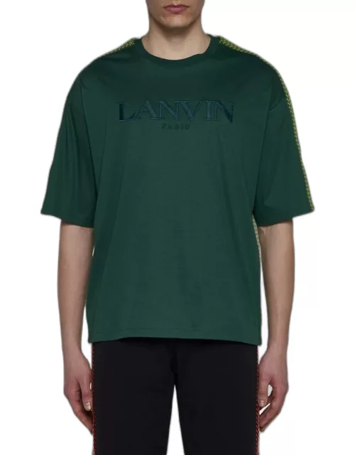 T-Shirt LANVIN Men color Bottle Green