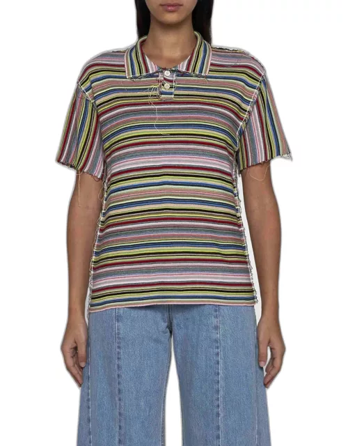 Polo Shirt MAISON MARGIELA Woman color Multicolor