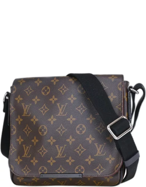 Louis Vuitton Brown Monogram Canvas District Shoulder Bag