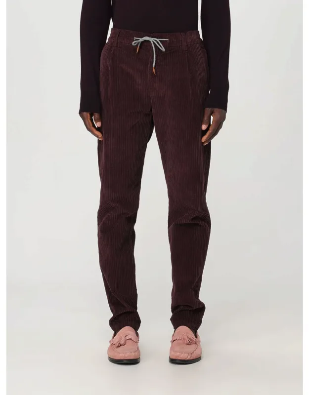 Pants ELEVENTY Men color Burgundy