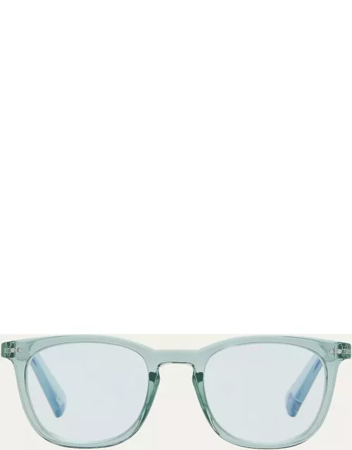 The Whirl Acetate Square Reading Glasse