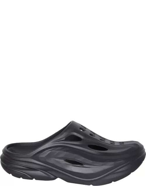 Hoka Ora Recovery Sandals Black