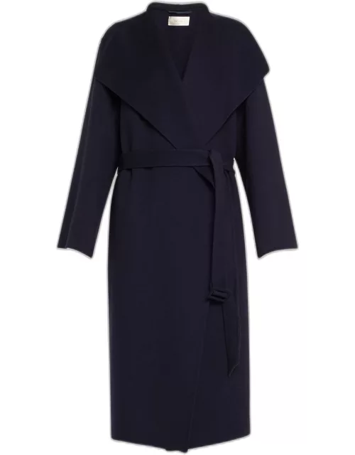 Hailey Belted Wool Cashmere Coat
