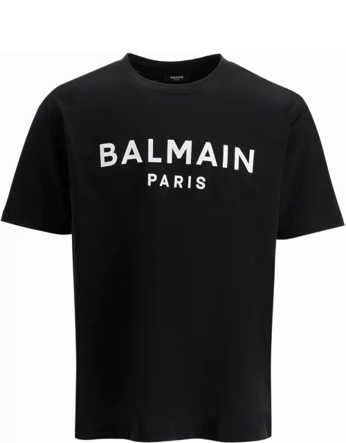 BALMAIN t-shirt with logo print