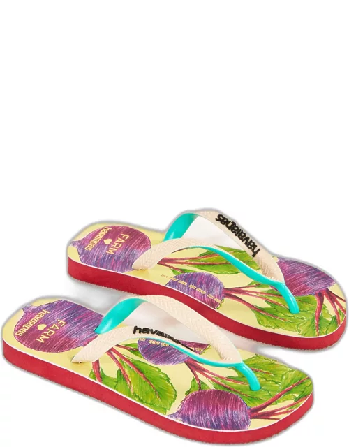 Radish Havaianas Sandals, RADISH /