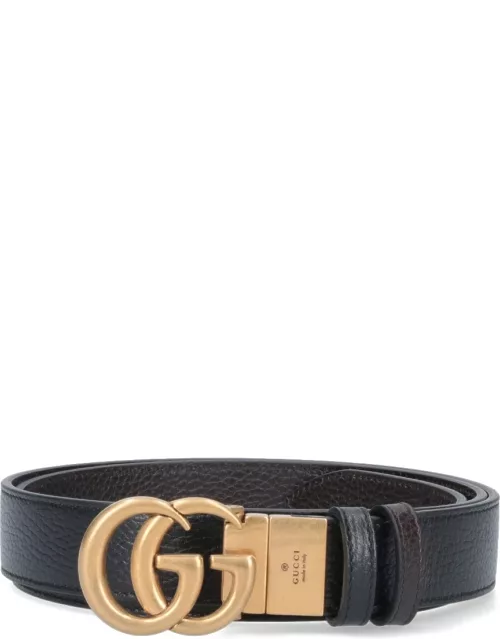 Gucci "Double G" Reversible Belt