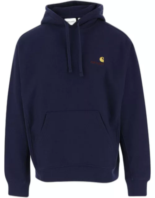 Carhartt Embroidered Logo Cotton Hoodie