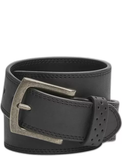 Men's Florsheim Newtown 40mm Leather Belt, Black