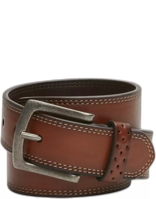 Men's Florsheim Newtown 40mm Leather Belt, Tan