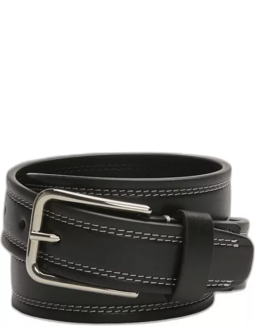 Men's Florsheim Remi 35mm Leather Belt, Black