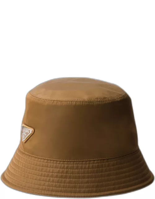 Men's Nylon Triangle-Logo Bucket Hat