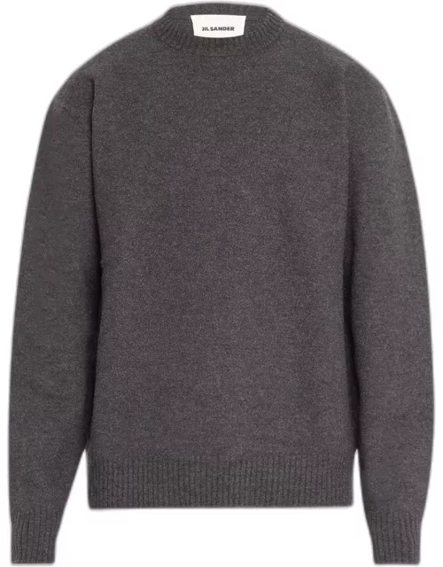 Men's Boiled Wool Crew Sweater