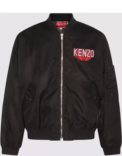 Kenzo Black, White And Red Casual Jacket