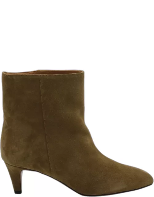 Isabel Marant Taupe Suede Daxi Boot