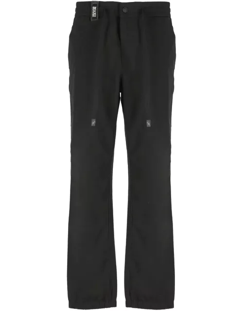 Versace Jeans Couture Trousers With Patch Logo