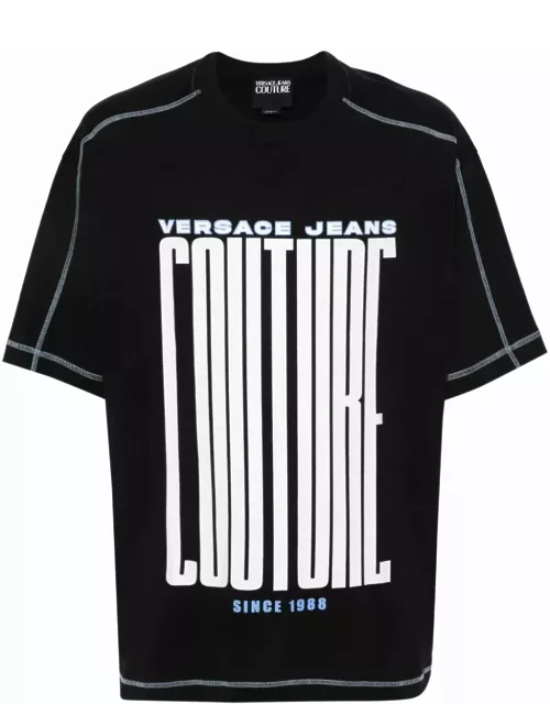 Versace Jeans Couture Logo Over T-shirt