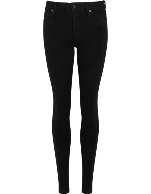 Citizens Of Humanity Rocket Black Skinny Jeans