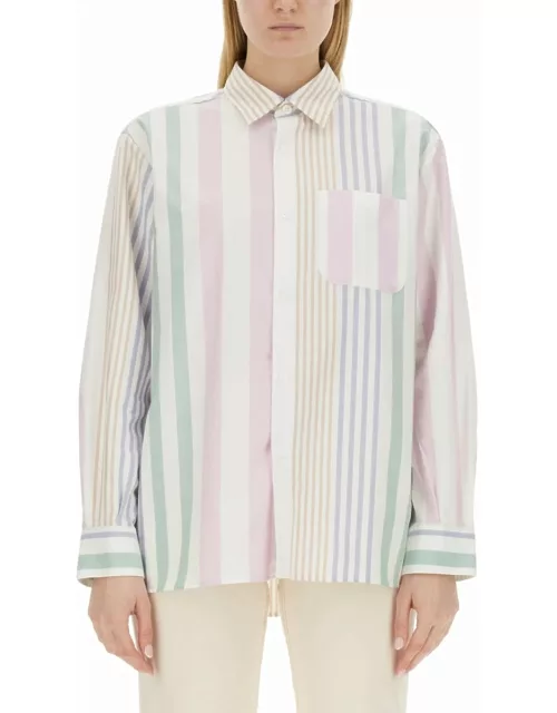 A.P.C. Sela Striped Oxford Shirt