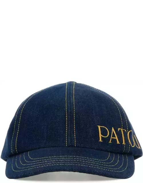 Patou Blue Denim Baseball Cap