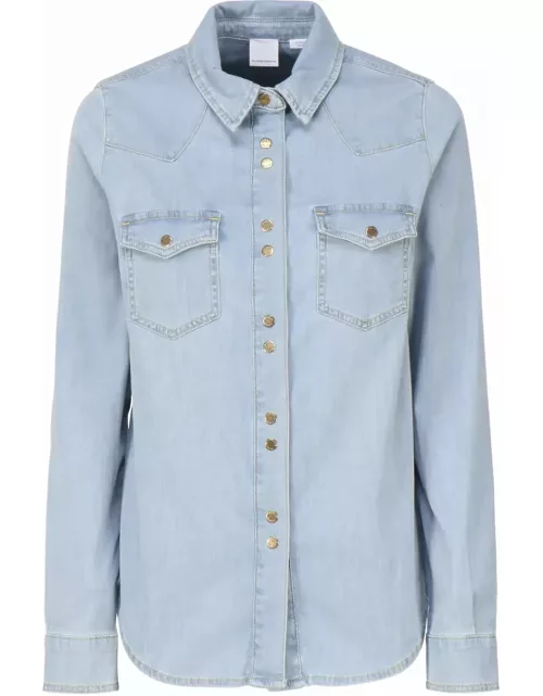 Pinko Lightweight Twill Denim Shirt