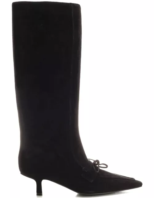 Burberry storm Black Suede Boot