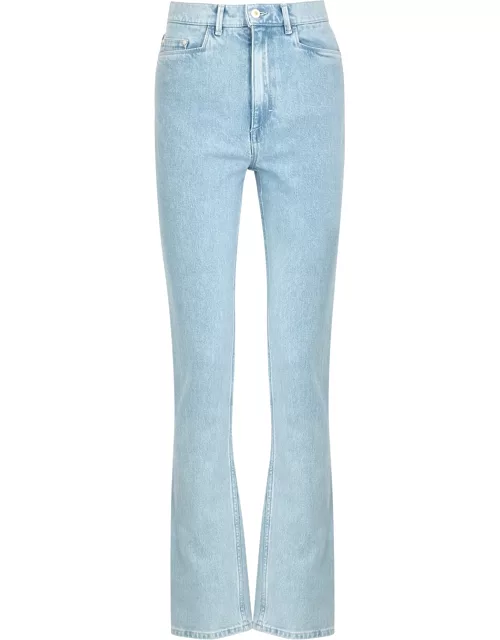 Aster light blue straight-leg jeans