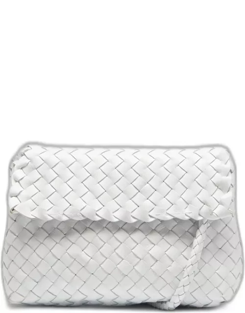 White Billie Flap Shoulder Bag