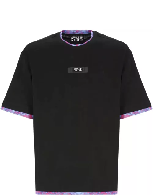 Versace Jeans Couture T-shirt With Patch Logo