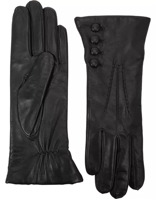 Dents Evelyn Leather Gloves - Black