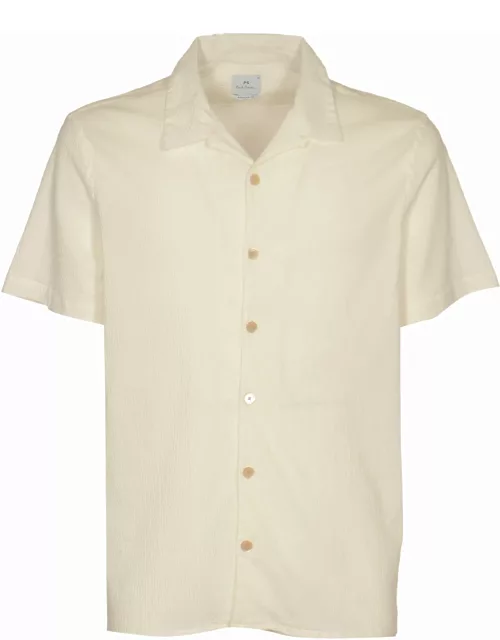 PS by Paul Smith Formal Plain Short-sleeved Shirt