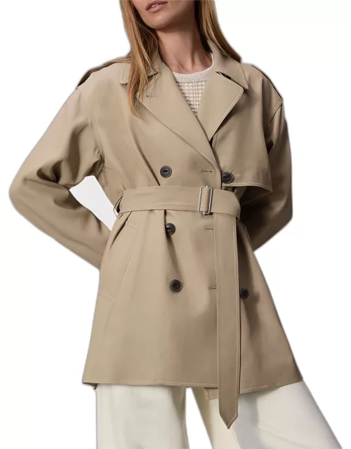 Beverly Cropped Trench Coat