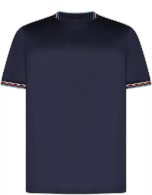 Paul Smith Stripe Detail Cotton T-shirt