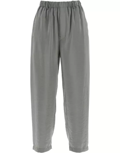 Lemaire Loose Pants In Silk