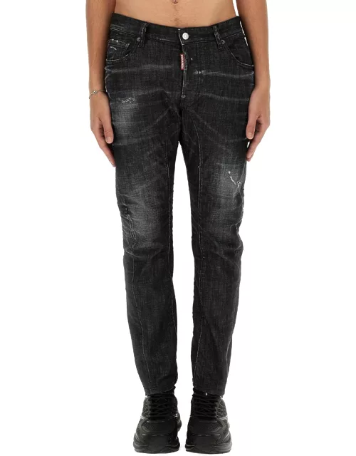 dsquared tidy biker jean