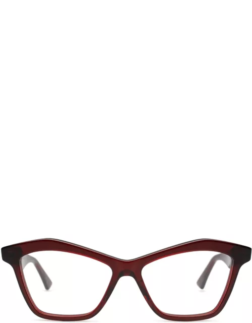 Bottega Veneta Eyewear Bv1096o - Burgundy Rx Glasse