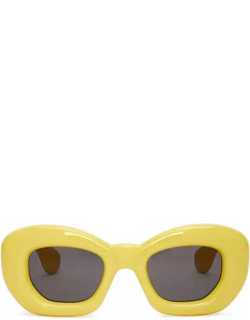 Loewe Lw40117i - Yellow Sunglasse